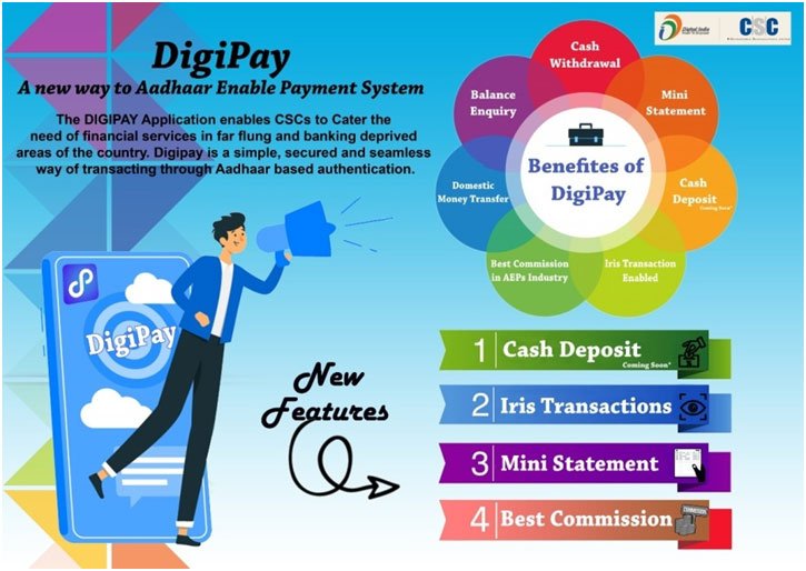 CSC Digipay Cash Deposit New Version 4.6 Download || Digipay Cash Deposit Option Enable