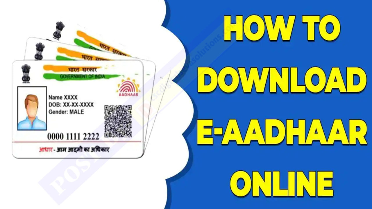 UIDAI Aadhaar Card Status ,Update ,Download & Correction