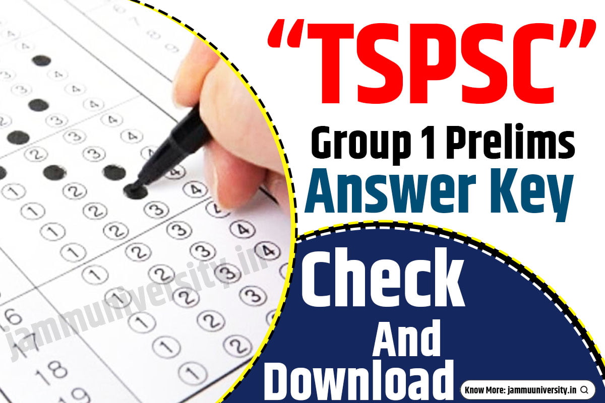 TSPSC Group 1 Prelims Answer Key