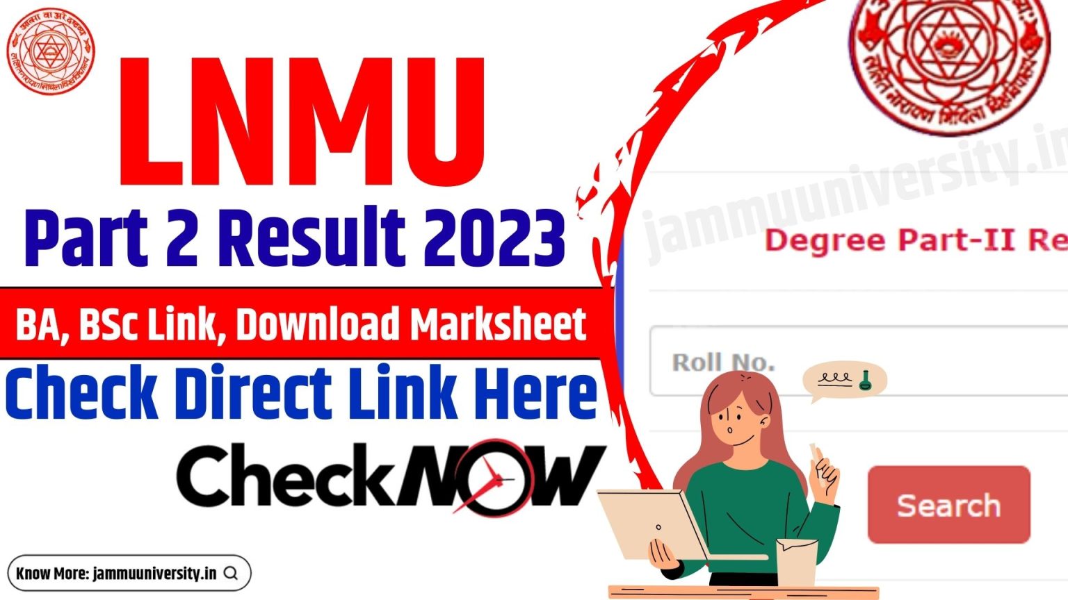 LNMU Part 2 Result 2023 Declared: Direct Link To Check Result