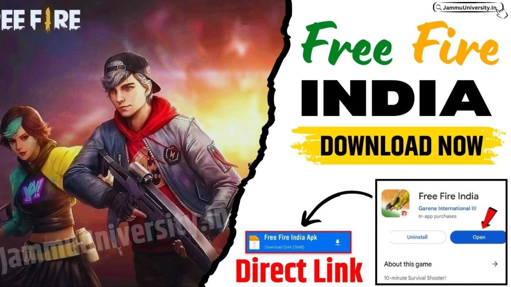 Free Fire India Launched: Free Fire India Direct Download Link