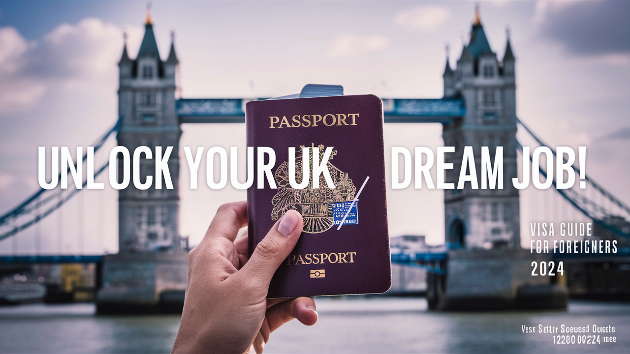 UK Visa Jobs for Foreigners 2024
